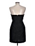 Chequer 100% Polyester Black Cocktail Dress Size 10 - photo 2