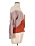 Sophie Rue Color Block Brown Pullover Sweater Size L - photo 4