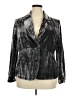 Lane Bryant Metallic Gray Blazer Size 18 - photo 1