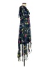 Eliza J 100% Polyester Floral Blue Cocktail Dress Size 4 - photo 4