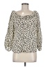 AYR Ivory 3/4 Sleeve Silk Top Size M - photo 1