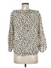AYR Ivory 3/4 Sleeve Silk Top Size M - photo 2