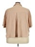 Cider 100% Polyester Tan 3/4 Sleeve Blouse Size 4X - photo 2
