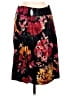 Grace Elements Floral Black Casual Skirt Size 6 - photo 1