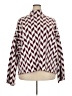 ELOQUII Chevron-herringbone Burgundy Pullover Sweater Size 22 Plus - photo 1