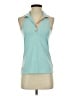 Nike Golf 100% Polyester Teal Sleeveless Blouse Size S - photo 1