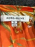 Rose + Olive 100% Polyester Orange Sleeveless Blouse Size XL - photo 7