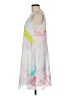 Calvin Klein 100% Polyester Graphic White Cocktail Dress Size 8 - photo 5