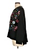 Love By Design 100% Acrylic Floral Black Pullover Sweater Size L - photo 5
