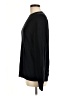 Theory Solid Black Pullover Sweater Size M - photo 5