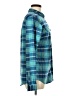 Eddie Bauer Plaid Teal Long Sleeve Blouse Size M (tall) - photo 4