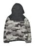 OshKosh B'gosh 100% Polyester Camo Gray Zip Up Hoodie Size 8 - photo 2