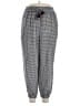 Ollari Houndstooth Gray Casual Pants Size XL - photo 1