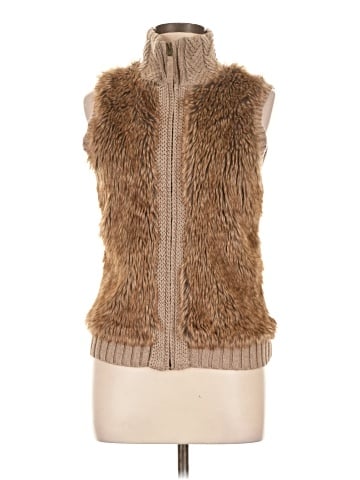 Kenar Faux Fur Vest (view 1)