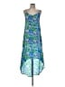 Tolani Paisley Blue Casual Dress Size M - photo 1