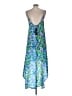 Tolani Paisley Blue Casual Dress Size M - photo 2