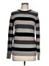 PREMISE Stripes Gray Pullover Sweater Size L - photo 1