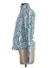 Sigrid Olsen Paisley Blue Jacket Size XS - photo 5
