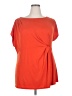 Lane Bryant Orange Short Sleeve Top Size 22 - 24 Plus - photo 1