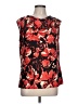 Anne Klein Red Sleeveless T-Shirt Size L - photo 1