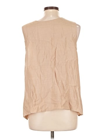 Blu Pepper Sleeveless Button-Down Shirt (view 2)