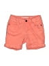 Lands' End Solid Orange Shorts Size 7 - photo 1