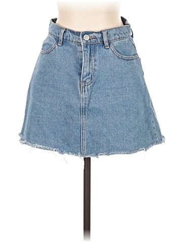 Unbranded Denim Skirt (view 1)
