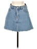 Unbranded 100% Cotton Blue Denim Skirt Size S - photo 1