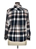 Olive and Oak 100% Rayon Plaid Gray Long Sleeve Button-Down Shirt Size XL - photo 2