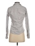 Frank & Eileen 100% Cotton Houndstooth Gray Long Sleeve Button-Down Shirt Size XS - photo 2