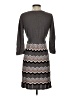 Spense Chevron-herringbone Gray Casual Dress Size S - photo 2