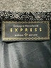 Express 100% Polyester Argyle Gray Casual Skirt Size 9 - photo 4