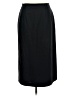 Talbots Solid Black Wool Skirt Size 8 - photo 1
