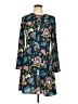 Ann Taylor LOFT 100% Polyester Paisley Teal Casual Dress Size 6 - photo 1