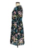 Ann Taylor LOFT 100% Polyester Paisley Teal Casual Dress Size 6 - photo 5