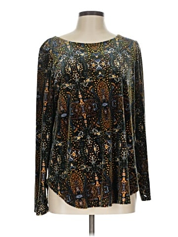 Karen Kane Long Sleeve Blouse (view 1)