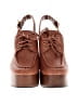 Vince Camuto 100% Leather Brown Heels Size 8 1/2 - photo 2
