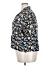 Uniqlo 100% Rayon Floral Blue Short Sleeve Blouse Size XXL - photo 5