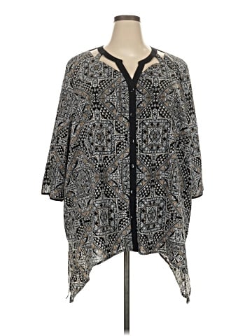Catherines 3/4 Sleeve Blouse (view 1)