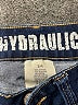 Hydraulic Solid Blue Denim Shorts Size 3 - 4 - photo 3