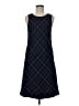 Talbots Argyle Blue Casual Dress Size 6 - photo 1