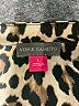 Vince Camuto Animal Print Tan 3/4 Sleeve Blouse Size L - photo 7