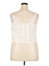 Old Navy 100% Cotton Ivory Sleeveless Blouse Size XL (tall) - photo 2