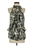 Arden B. 100% Polyester Gray Sleeveless Blouse Size S - photo 1