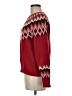 Lucky Brand Argyle Red Pullover Sweater Size M - photo 5