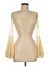 Originality Gold Long Sleeve Top Size 8 - photo 1