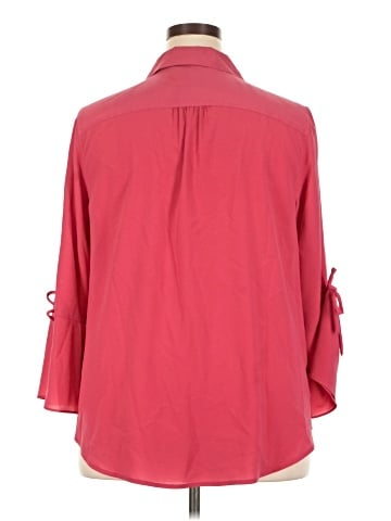 Roz & Ali 3/4 Sleeve Blouse (view 2)