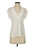 Reiss 100% Viscose Ivory Short Sleeve Blouse Size S - photo 1