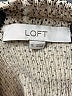 Ann Taylor LOFT Tweed Silver Long Sleeve Blouse Size XL - photo 7