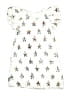 2BUNNIES 100% Polyester Stars White Dress Size 5 - photo 1